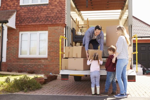 Office removals team planning a workplace move in Streatham