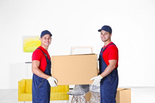 Removal team planning a house move in Streatham