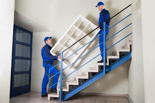 Customer complaint process for a man and a van service