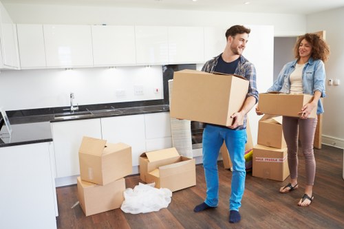 Recycling and waste separation process for a Streatham removal service